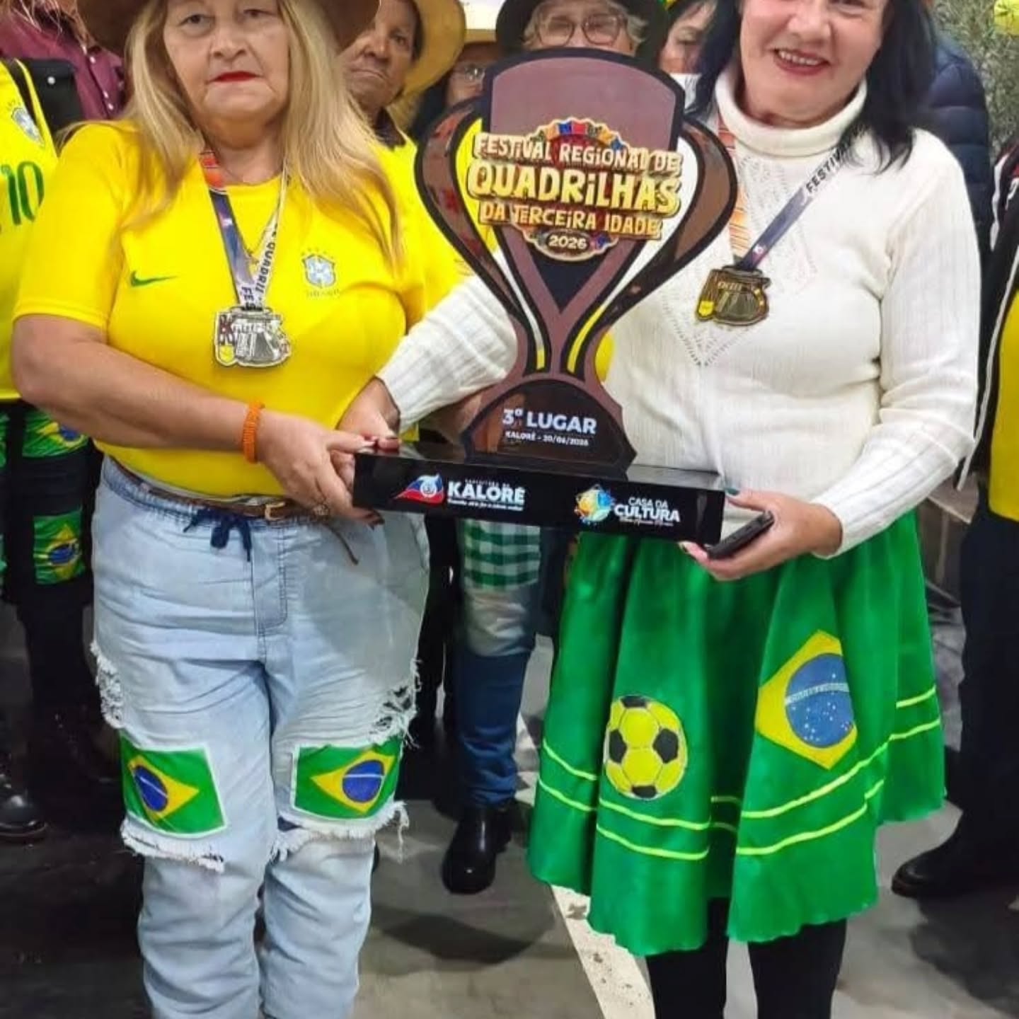 Grupo da Melhor Idade de Mauá da Serra conquista 3º lugar em festival regional de quadrilha em Kaloré