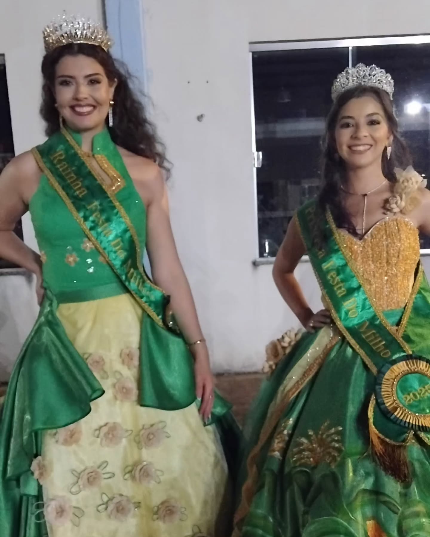 É com muita alegria que apresentamos a todos a Rainha e a Princesa da 27ª Festa do Milho de Mauá da Serra – 2025! 