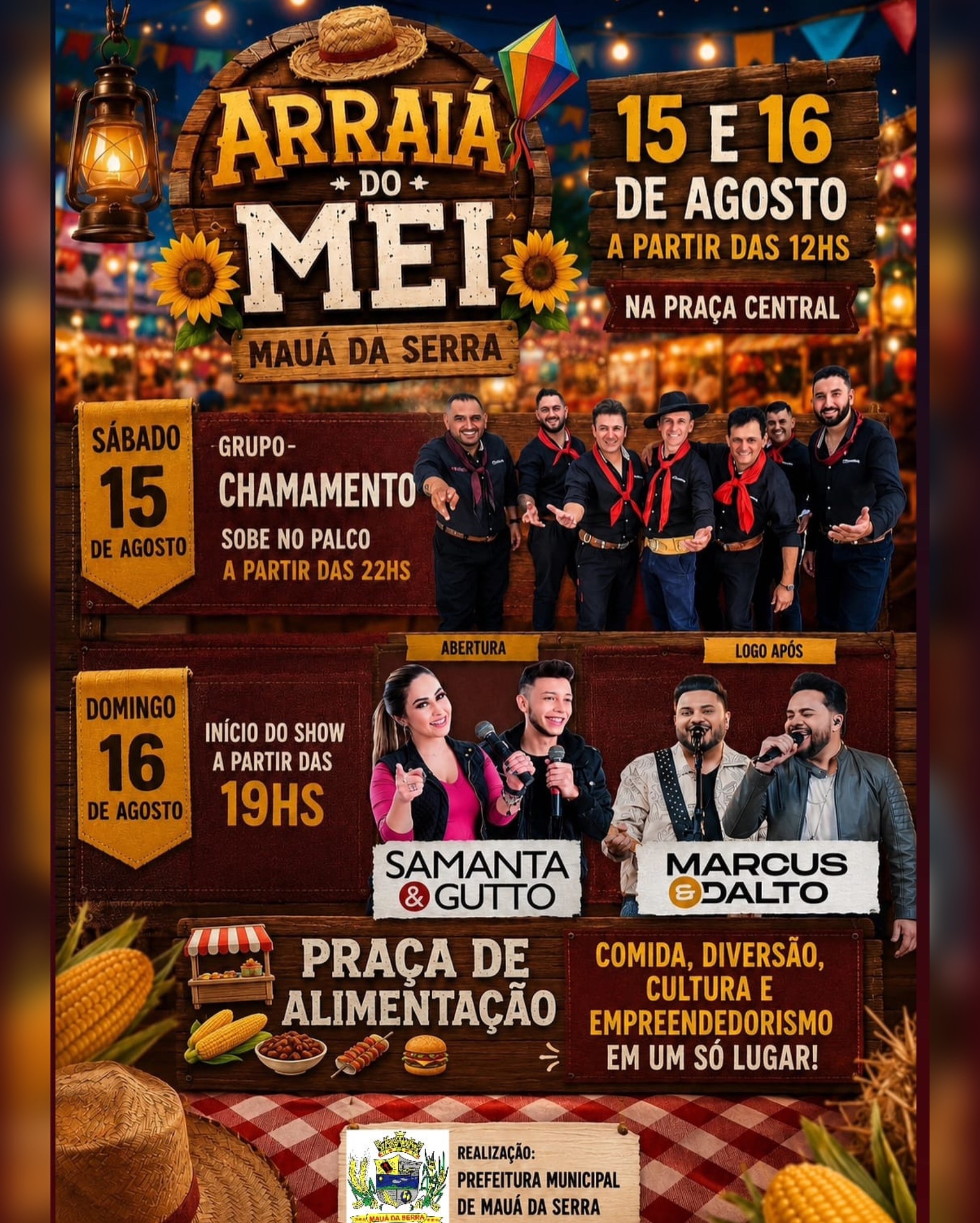 Vem aí o Arraiá do MEI - Mauá da Serra