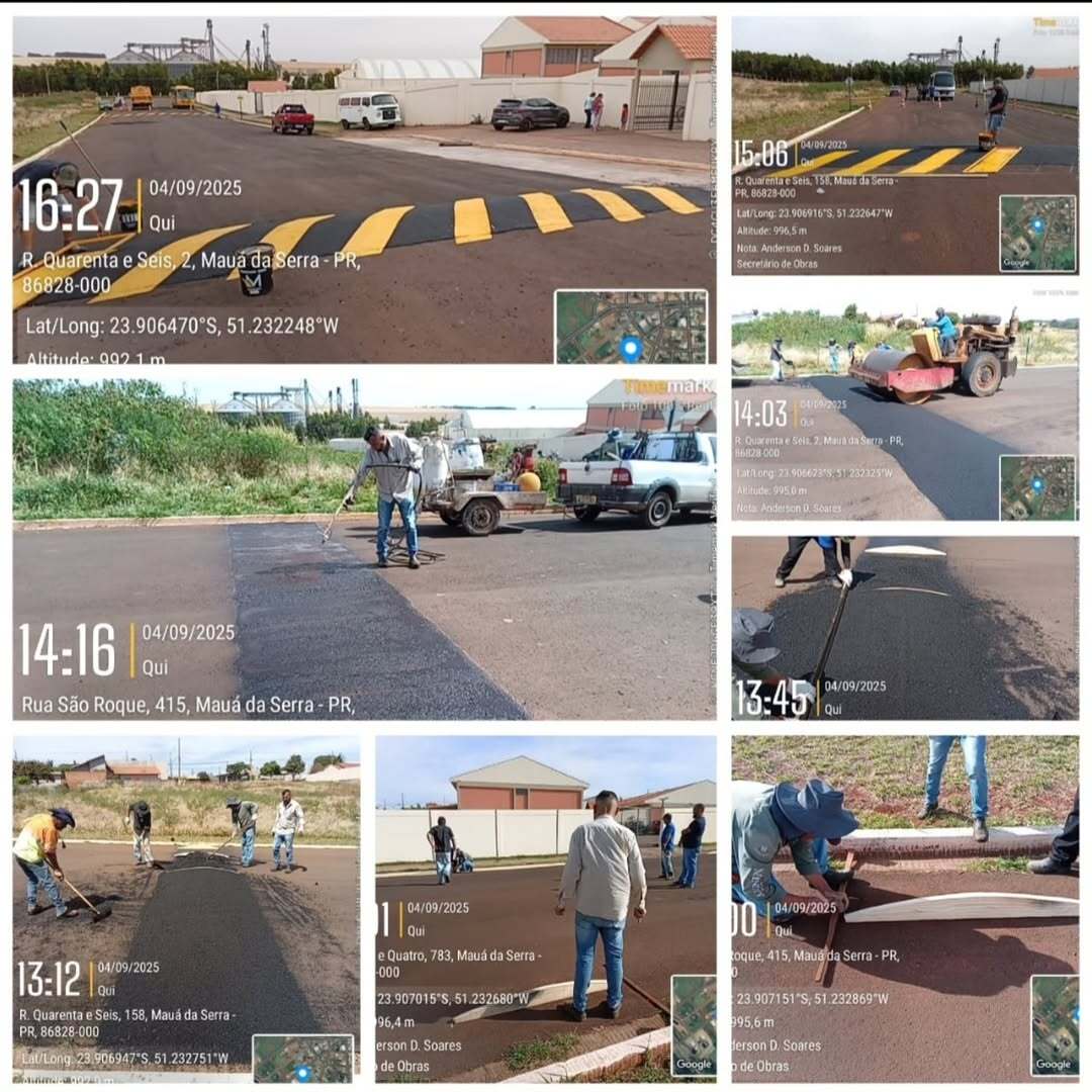 Informativo – Lombadas em Mauá da Serra