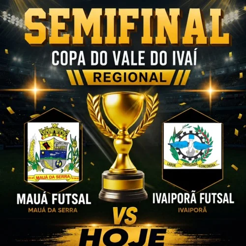 Mauá Futsal enfrenta Ivaiporã na semifinal da Copa do Vale do Ivaí