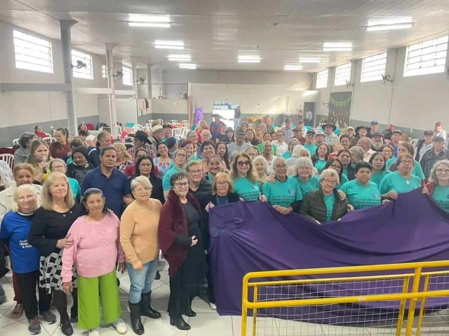 Mauá da Serra encerra Campanha Junho Violeta com evento de integração e valorização da pessoa idosa