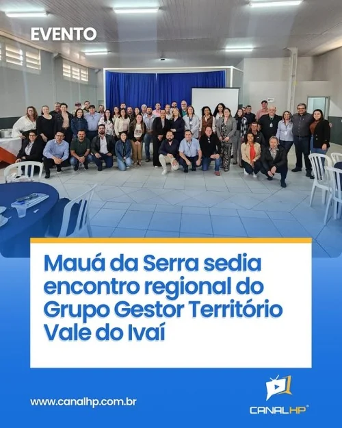 MAUÁ DA SERRA SEDIA ENCONTRO REGIONAL DO GRUPO GESTOR TERRITÓRIO VALE DO IVAÍ