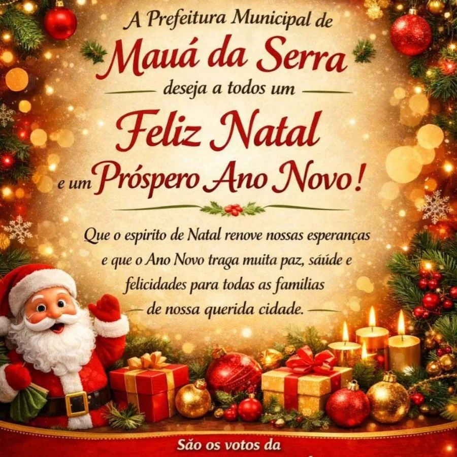 Feliz Natal e um Próspero Ano Novo!