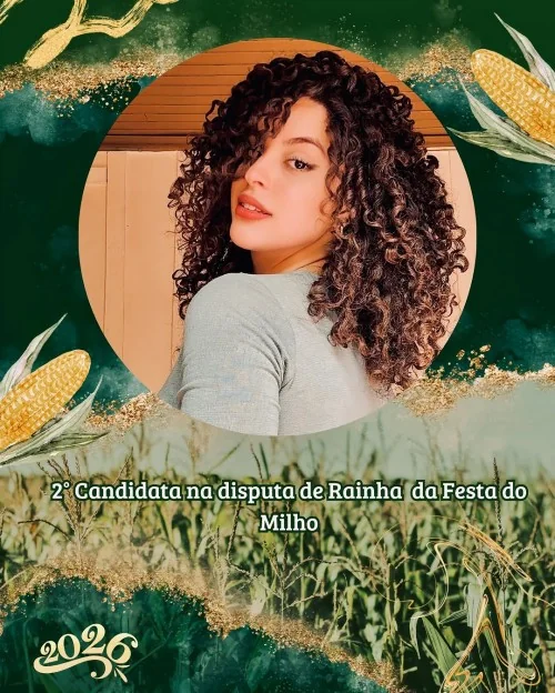 2ª Candidata na disputa de Rainha da Festa do Milho
