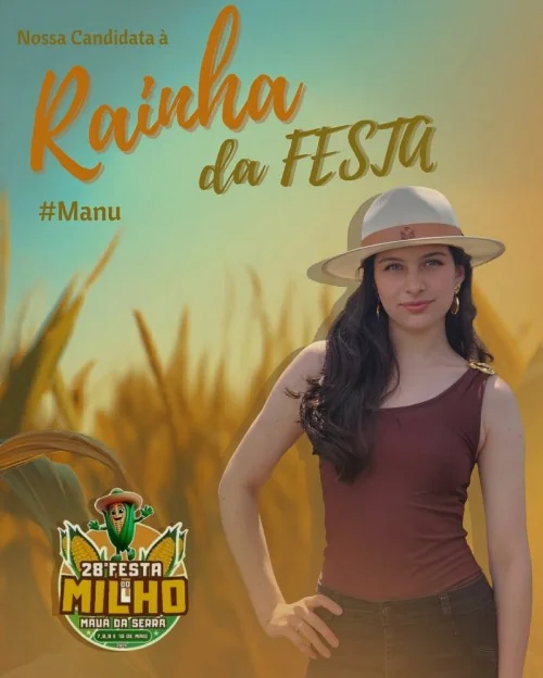 Emanuely - Candidata à Rainha da Festa do Milho de Mauá da Serra