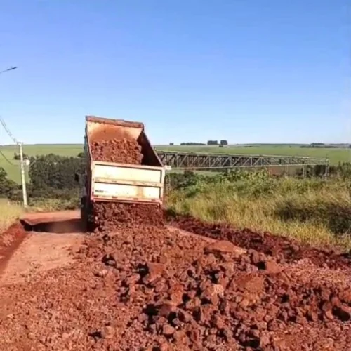 Secretaria de Obras realiza melhorias na Vila Maria em Mauá da Serra
