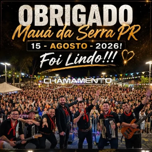 Grupo Chamamento agradece o público do 2º Arraiá do MEI
