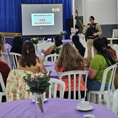 Chá Lilás promove acolhimento, informação e valorização das mulheres em Mauá da Serra